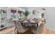 Elegant dining room with hardwood floors, stylish furniture, and natural light at 205 W Princeton St, Orlando, FL 32804