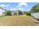 The backyard is spacious and fenced-in for privacy at 2511 Brookstone Dr, Kissimmee, FL 34744