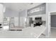 Modern kitchen featuring stainless steel appliances, updated countertops and white cabinetry at 2511 Brookstone Dr, Kissimmee, FL 34744