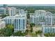 A high-rise community with modern buildings, pools, and lush green landscaping offering a luxurious urban lifestyle at 260 S Osceola Ave # 1207, Orlando, FL 32801
