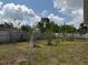 The backyard features a wooden fence and lush grassy areas at 2747 Rose Moss Ln, Orlando, FL 32807