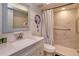 Updated bathroom with marble tile shower and modern fixtures at 470 Oak Haven Dr # 470, Altamonte Springs, FL 32701