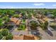 Aerial view showcases the property within a residential neighborhood featuring well-manicured lawns and tree-lined streets at 508 Boxelder Ave, Altamonte Springs, FL 32714