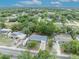 An aerial view displays a lovely single-story home with a new roof and charming curb appeal at 806 Bear Lake Rd, Apopka, FL 32703