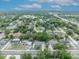 An aerial view displays a lovely single-story home with a new roof and charming curb appeal at 806 Bear Lake Rd, Apopka, FL 32703