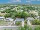 An aerial view displays a lovely single-story home with a new roof and charming curb appeal at 806 Bear Lake Rd, Apopka, FL 32703