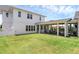 Expansive backyard and covered patio area, ideal for outdoor activities and relaxation in a beautifully maintained setting at 1071 Kershaw Dr, Winter Garden, FL 34787