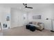 Bright upstairs bonus room featuring comfortable seating, and neutral colors at 1071 Kershaw Dr, Winter Garden, FL 34787