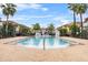 Community swimming pool offering a pristine space for relaxation and recreation at 1084 Park Ridge Cir, Kissimmee, FL 34746