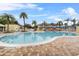 Community swimming pool offering a pristine space for relaxation and recreation at 1084 Park Ridge Cir, Kissimmee, FL 34746