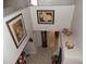 Bright foyer with decorative artwork and tiled flooring, offering a welcoming entrance at 2818 Sheila Dr, Apopka, FL 32712