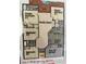 Floor plan showing Primary bedrooms, bedrooms, kitchen, Gathering room, and two-car garage at 446 Summer Place Loop, Clermont, FL 34714
