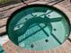Overhead shot of brick trimmed hot tub with jets at 446 Summer Place Loop, Clermont, FL 34714