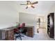 Spacious office area with built-in desk and ample storage space at 4674 Hall Rd, Orlando, FL 32817