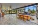 Spacious screened-in patio with hot tub at 5273 Sunset Canyon Dr, Kissimmee, FL 34758