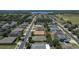An aerial view of the neighborhood highlights the orderly streets, manicured lawns, and Gathering-friendly atmosphere at 10138 Lenox St, Clermont, FL 34711
