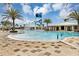 Resort-style pool area with splash features and relaxing lounge chairs at 1590 Contentment Loop, Kissimmee, FL 34744