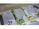 An aerial view looking straight down on the roof of the home at 18851 Rawson St, Orlando, FL 32827