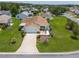 Charming single-story home in a well-maintained community, featuring a manicured lawn and inviting curb appeal at 2167 Kerwood Loop, The Villages, FL 32162