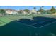 A tennis court is ready for a match in this community at 2208 San Vittorino Cir # 104, Kissimmee, FL 34741