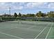 Well-maintained tennis court, ready for sports enthusiasts and friendly matches at 3621 Atrium Dr # U-4, Orlando, FL 32822