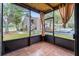 Relax on the screened patio with views of the community at 5071 Eaglesmere Dr # C01, Orlando, FL 32819