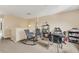 Bonus room offering a flexible space with carpet flooring and a variety of seating options at 510 Lobelia Dr, Davenport, FL 33837