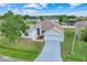 A bird's eye view of the property and its surrounding neighborhood at 560 Viceroy Ct, Kissimmee, FL 34758