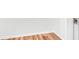 Close up of neutral painted wall with wood floors and white trim at 560 Viceroy Ct, Kissimmee, FL 34758