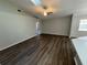 Open-concept living room area featuring vaulted ceilings at 7507 Sandstone Dr, Orlando, FL 32836