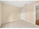 This bedroom has carpet and a closet, providing plenty of storage space at 9141 Camden Gardens St, Orlando, FL 32827