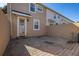 Private outdoor patio featuring brick pavers and access to the home's entrance, perfect for relaxation at 9141 Camden Gardens St, Orlando, FL 32827