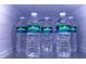 Close up on refrigerator shelf with bottles of Zephyrhills Spring Water at 117 Rosso Dr, Davenport, FL 33837