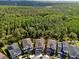 Beautiful aerial view of a residential area backing onto a lush, expansive forest at 14138 Alafaya Oak Bnd, Orlando, FL 32828