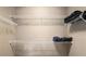 Walk-in closet features wire shelving for optimal storage at 14138 Alafaya Oak Bnd, Orlando, FL 32828