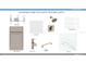 Bath 2 showcasing vanity lights, countertops, Moen faucet, and sleek shower wall tile at 1459 Santorini Way, Tavares, FL 32778