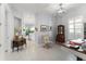 Open office with a chair, desk, and view of the kitchen at 2301 Datura Loop, St Cloud, FL 34772