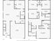 Detailed floor plan showcasing the layout of the home's two floors, including room dimensions at 266 Caryota Ct, New Smyrna Beach, FL 32168