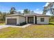 Inviting single-story home featuring a two car garage, modern design, and well-maintained landscaping at 3072 Sw 168Th Loop, Ocala, FL 34473