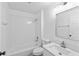 Bathroom featuring tub, shower and single vanity at 3078 Mandolin Dr, Kissimmee, FL 34744