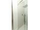 Contemporary shower features a glass enclosure, rainfall showerhead, and modern fixtures at 347 Timberwood Trl, Oviedo, FL 32765