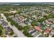 Scenic aerial perspective of homes and tree-lined streets captures the neighborhood's appeal at 4001 Corrine Dr, Orlando, FL 32814