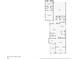 Detailed floor plan showcasing the layout of the first floor, including kitchen, living room, and primary suite at 4001 Corrine Dr, Orlando, FL 32814
