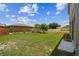Spacious backyard with lush greenery, providing ample space for outdoor activities and relaxation at 401 Magpie Ct, Kissimmee, FL 34759