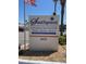 Southpoint Condominium sign, featuring weekly and monthly rentals at 4453 S Atlantic Ave # 602, Ponce Inlet, FL 32127