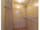A large walk-in closet features shelves for organization and storage at 607 W Club Blvd, Lake Mary, FL 32746