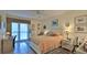 Serene bedroom with bright walls and a window seat for lots of natural light at 717 S Beach St # 205C, Daytona Beach, FL 32114