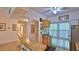 Cozy kitchen with bright lighting and light wood cabinets at 717 S Beach St # 205C, Daytona Beach, FL 32114