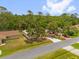 Well-maintained single-Gathering home featuring a long driveway and a lush tree-lined backdrop at 778 Del Prado Dr, Kissimmee, FL 34758