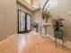 Bright and airy foyer featuring a staircase and decorative accents at 8515 Saint Marino Blvd, Orlando, FL 32836
